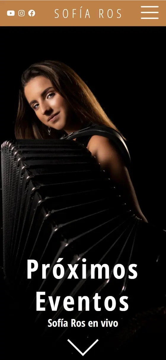 Páginas web en Santander: Sofía Ros Músicos